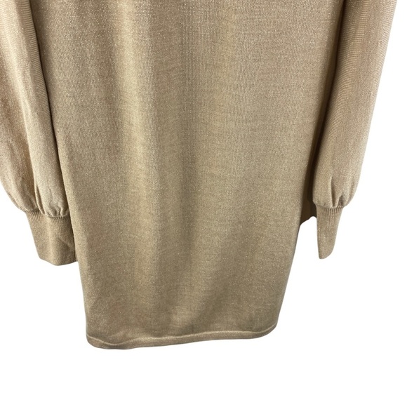 LILLY PULITZER Sariya Wool Blend Metallic Shimmer Sweater Dress Size XS - Picture 6 of 10